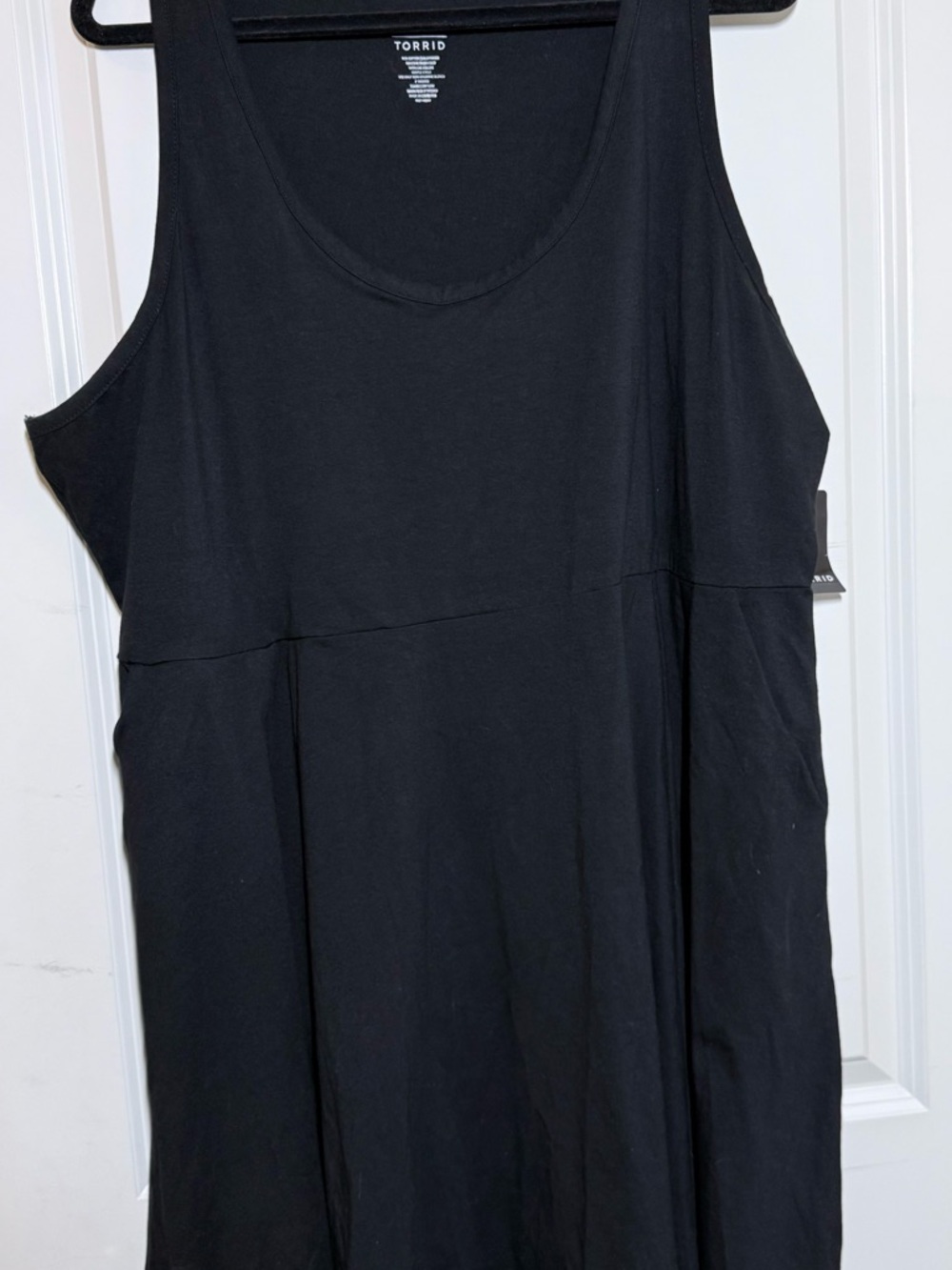 Torrid Black Scoop Neck Tank Dress